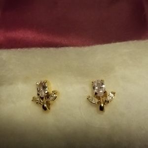 Flower Earrings (Rose)